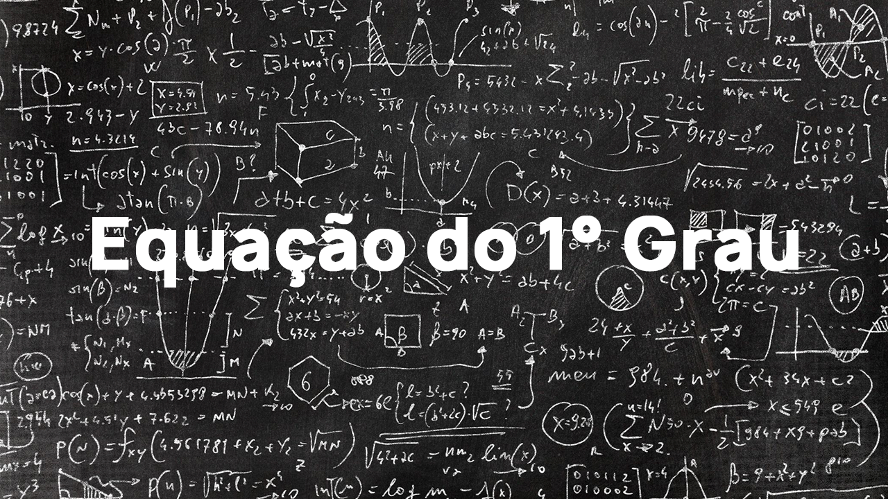 MATEMÁTICA BÁSICA - EQUAÇÃO DO 1 GRAU 04 RESOLUÇÃO DE EXERCÍCIOS \Prof Gis  - Matemática